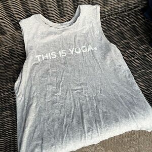 Lululemon “This is Yoga” Muscle Tank
